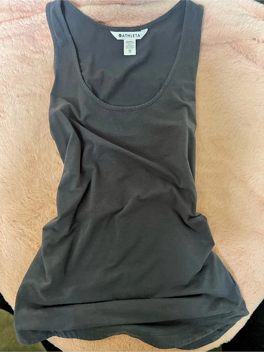 Athleta Gray Tank Top Size XS Like New